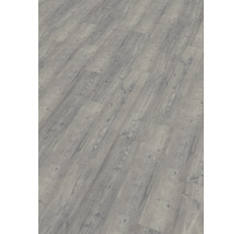 Nahaufnahme eines Laminatbodens mit Holzoptik