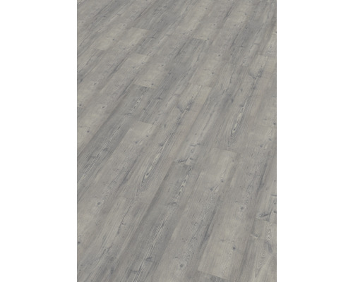 Nahaufnahme eines Laminatbodens mit Holzoptik