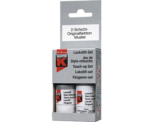 Auto-K Lackstift Renault Rouge de Feu Metallic 2x 9 ml