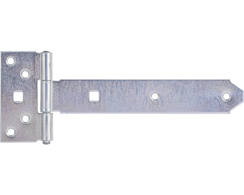 Kreuzgehänge Typ 124 leicht, 200 x 33 mm galv. verzinkt, dickschichtpassiviert T-Form Türband