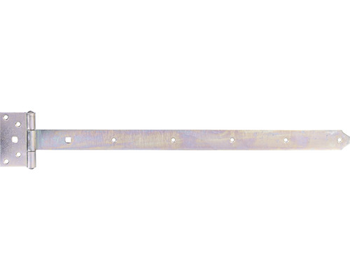 Kreuzgehänge Typ 126 schwer, 600 x 40 mm galv. verzinkt, dickschichtpassiviert T-Form Scharnierband