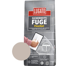 Lugato Fugenmörtel Sicherheitsfuge Flexibel grau 1 Kg-thumb-0