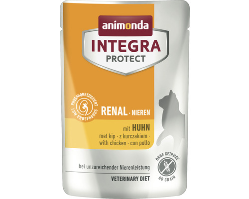 Katzenfutter nass animonda Integra Protect Renal mit Huhn 85 g