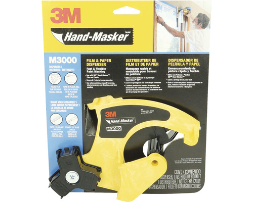 3M Hand-Masker M3000 Film- und Papierspender zum schnellen Abdecken beim Malen