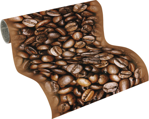 Rolle Fototapete mit Kaffeebohnenmotiv