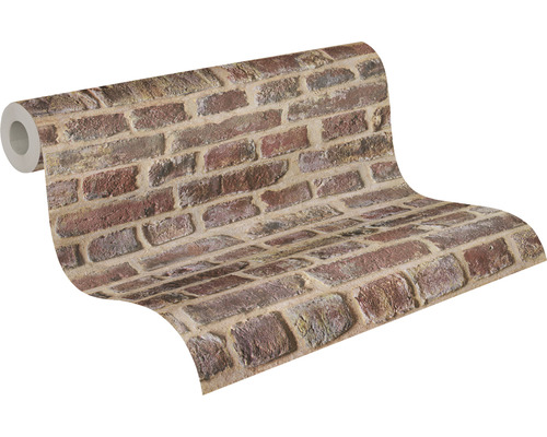 Tapetenrolle mit Backsteinmuster