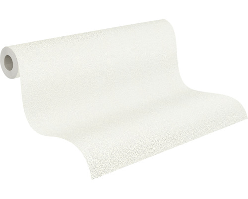 Rolle mit weißer Prägetapete