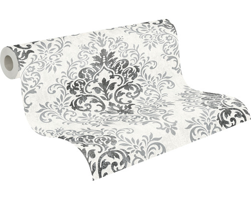 Tapetenrolle mit floralem Muster