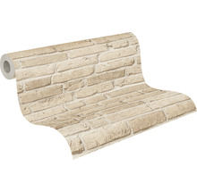 Tapetenrolle mit Backsteinmuster