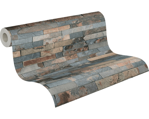 Tapetenrolle mit Steinmuster