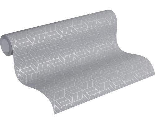 Tapetenrolle mit geometrischem Muster