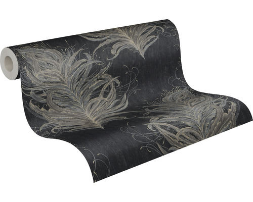 Tapetenrolle mit Federdesign
