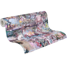 Vliestapete 38173-3 Dream Flowery Indisches Vintage Motiv