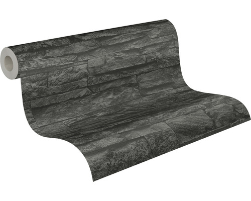 Tapetenrolle mit Steinmauer-Optik