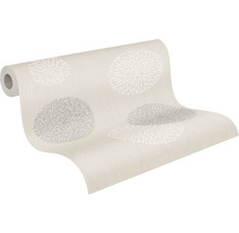 Vliestapete 93791-2 Kreisdekor beige