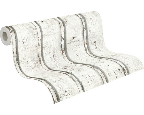 Tapetenrolle mit Holzbalkenmuster