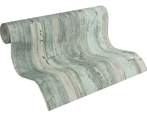 Tapetenrolle mit Holzoptik