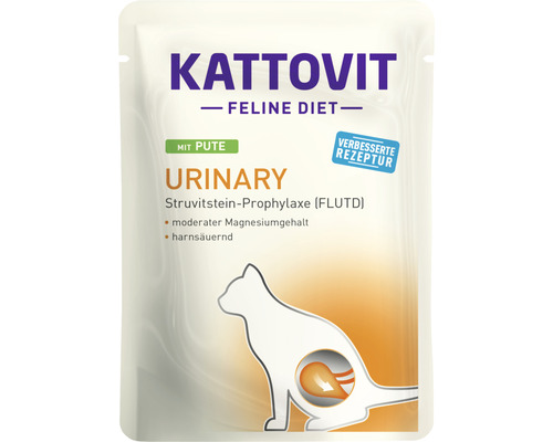 Katzenfutter nass KATTOVIT Urinary Pute 85 g