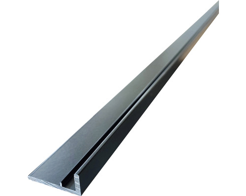 Wandfix Langprofil Vario 4000x38x3 mm Aluminium Schwarz