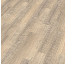 Heller Laminatboden in Holzoptik