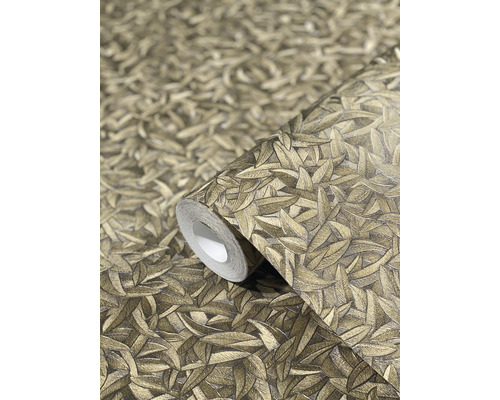 Tapetenrolle mit Blattmuster