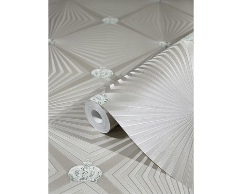Tapetenrolle mit Kronenmuster