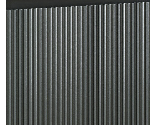 Geriffelte Metallfassade für den Außenbereich