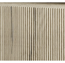 Badmöbel-Set Sanox Frozen 3D BxHxT 121 x 42 x 46 cm Frontfarbe französische eiche mit Waschtisch Keramik weiß-thumb-1