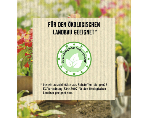 Für den ökologischen Landbau geeignet Siegel