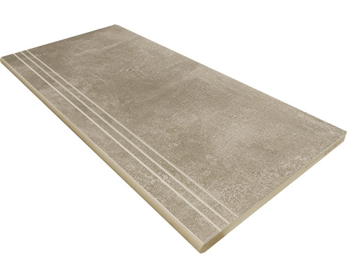 Poolumrandung Beckenrandstein New Concret Taupe 3 Rillen 30 x 60 cm