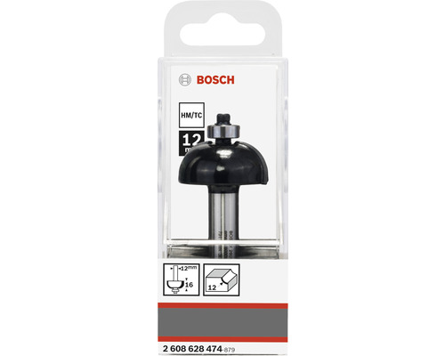 Bosch Abrundfräser mit Kugellager, 12 Millimeter