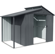 Gartenhaus Skylight 300 x 173 cm anthrazit