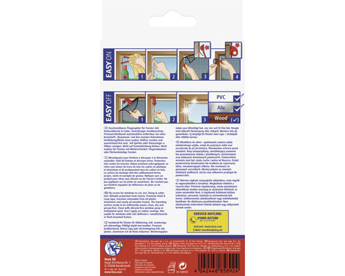 Tesa Insektenschutz Fliegengitter Montageanleitung