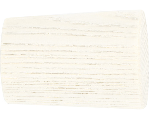 Endstück Zylinder für Boheme Nature Line esche natur geweißt Ø 28 mm 2 Stk. Holzdübel