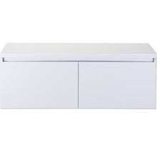 Waschtischunterschrank Sanox Frozen Frontfarbe weiß hochglanz BxHxT 120,2 x 43,6 x 45 cm 75735601