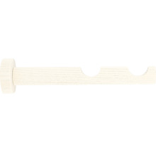 Doppelter Gardinenstangenhalter aus Holz