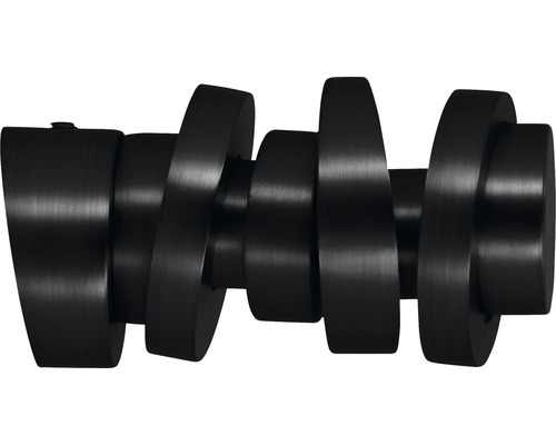 Gardinenstange HORNBACH cm | Line Premium 20 Ø schwarz 150 Black mm