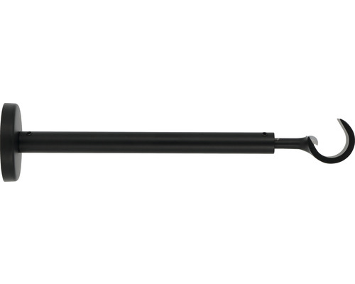Line mm 20 cm schwarz Gardinenstange 150 | Premium Black HORNBACH Ø