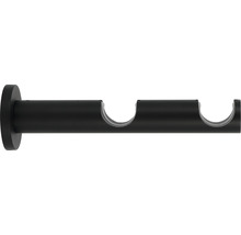 Wandträger 2-läufig für Premium Black Line schwarz Ø 20/28 mm 17,5 cm lang 1 Stk.-thumb-0