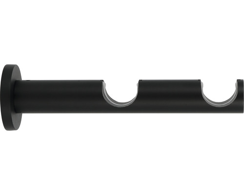 Wandträger 2-läufig für Premium Black Line schwarz Ø 20/28 mm 17,5 cm lang 1 Stk.-0