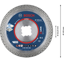 Diamanttrennscheibe Bosch Expert HardCeramic Ø 125x22,23 mm-thumb-5