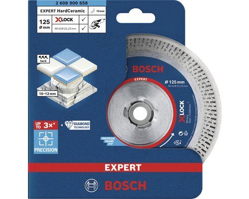Diamanttrennscheibe Bosch Expert HardCeramic Ø 125x22,23 mm