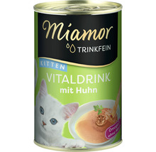 Katzengetränk Miamor Trinkfein Vitaldrink Kitten mit Huhn 1 Pack 24x135 ml-thumb-0