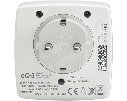 Homematic IP Funk-Schaltsteckdose für den Innenbereich