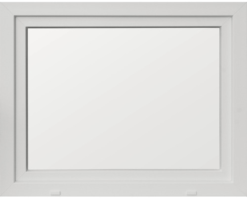 Kellerfenster Dreh-Kipp Kunststoff RAL 9016 verkehrsweiß 1000x800 mm DIN Rechts (3-fach verglast)