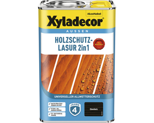 Xyladecor Holzschutzlasur 2in1 Dose für Aussenbereich