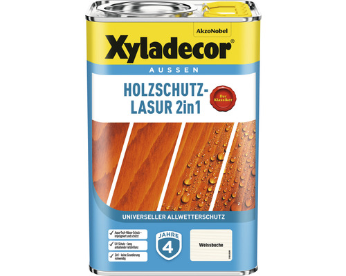 Xyladecor Holzschutzlasur 2in1 für Aussen