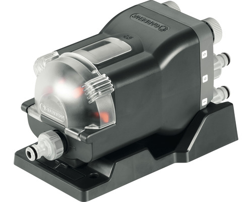 Gardena Bewässerungscomputer mit sechs Ausgängen zur Steuerung der Gartenbewässerung