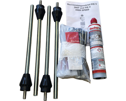 Fischer TherMax 16 Markisenbefestigung für WDVS bis 200 mm (Set für 4 Befestigungspunkte)