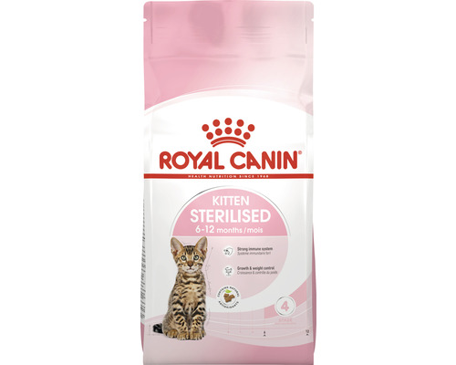 Katzenfutter trocken ROYAL CANIN Sterilised Kittenfutter für kastrierte Kätzchen 2 kg